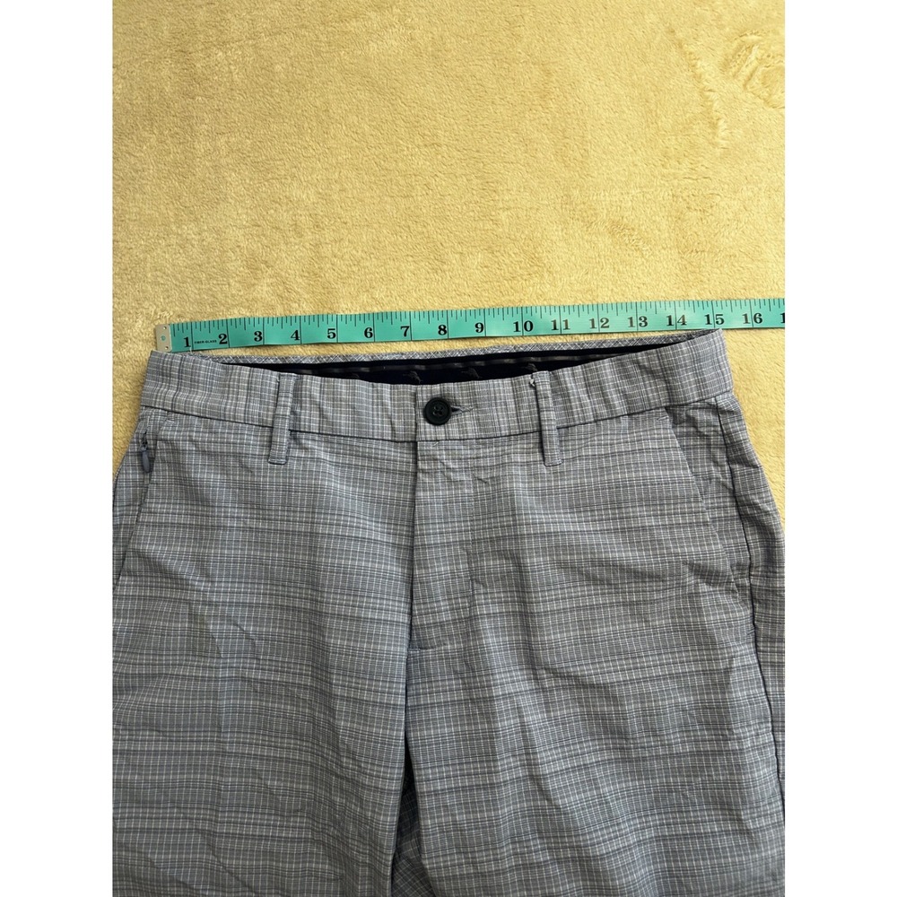 Tommy Bahama Men's Blue Plaid Shorts Size 30 Grid Check Golf Beach Casual - Picture 5 of 8